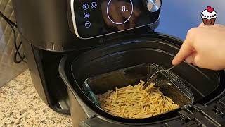 Airfryer da Erişte Makarna Tarifi  Airfryer da Kesme Makarna Nasıl Yapılır [upl. by Goddart205]