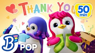 🌟Saying Thank You  More Kids Learning Songs  Badanamu Nursery Rhymes Dance Songs [upl. by Noiram527]