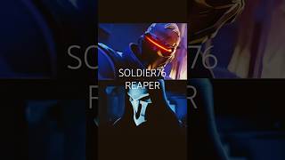 Reaper amp Soldier76 SPECIAL Interactions shorts overwatch2 [upl. by Aicen518]