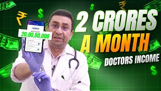 Doctor earns 2 crores a month l How Much Doctors Earn l Salaries Of Different Doctors in India [upl. by Davy406]