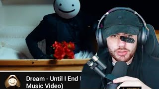 Sapnap Reacts To Dream  Until I End Up Dead Music Video [upl. by Ised447]