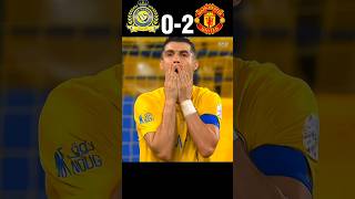 Al Nassr vs Manchester United Final Imaginary 2024 Penalty shootout youtube football shorts [upl. by Pelag]