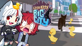 CORRALLING DUCK CHILDREN  LITTLE KITTY BIG CITY  EPISODE 4 [upl. by Hansel]