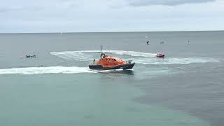 RNLI lifeboat day coverack [upl. by Haimerej]