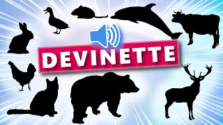 Apprendre les ANIMAUX  JEU de Devinettes [upl. by Gerge]