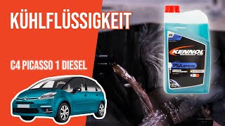 Wie Kühlflüssigkeit wechseln C4 Picasso 1 16 HDI 🚗 [upl. by Bain]