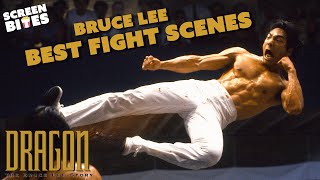 Bruce Lee Best Fight Scenes  Dragon The Bruce Lee Story 1993  Screen Bites [upl. by Anaiq]