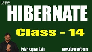 HIBERNATE Online Training  Class  14  by Nagoor Babu On 08122018 [upl. by Katrina]