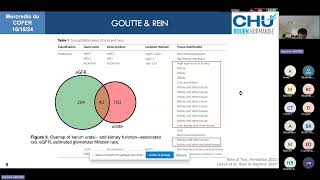 20241016 Traitement de la goutte au cours de linsuffisance rénale [upl. by Curhan264]