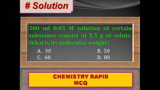 Solution Molarity Molality Normalityn mole fraction weight percentage [upl. by Ahsiema]