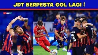 JDT Berpesta Gol Tumpaskan Kelantan DN 61 di Liga Super Malaysia 2024 [upl. by Ivens445]