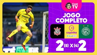 JOGO COMPLETO CORINTHIANS x GUARANI  SEGUNDA FASE  COPINHA 2024 [upl. by Theodosia308]