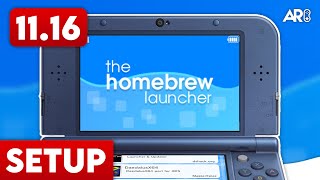 How to Homebrew Your Nintendo 3DS 1116 [upl. by Eedyah]