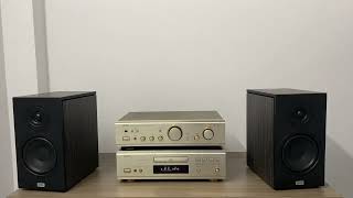 Ampli DENON PMA390IV DENON DCD1550AR loa HECO AURORA 300  HCM 0932669633Zalo [upl. by Gallenz]