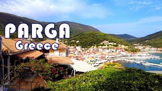 Epirus Greece  Parga Walking Tour in 4K [upl. by Lette]