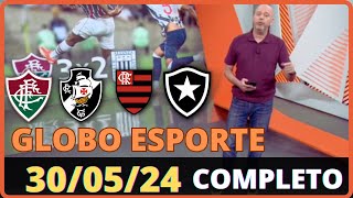 globo esporte de hoje 300524fluminenseVascoflamengobotafogoesporte [upl. by Repsac]