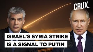 Israel Strikes quotIranian Targetsquot Near Russias Syrian Bases  Message To Putin Amid Ukraine Tensions [upl. by Prissy997]