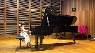 Arabesque L 66 No 1 in E Major Claude Debussy performed by Léanore Gillet age 9 [upl. by Neils753]