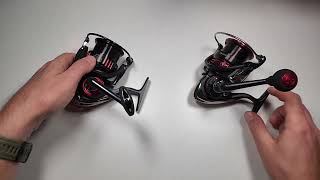 Daiwa TDM 4012 vs Tournament 4010 [upl. by Anawat]