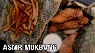 ASMR WINGSTOP GARLIC PARMESAN CHICKEN TENDERS amp HOT HONEY FRIES MUKBANG EATING SOUNDS [upl. by Chally947]