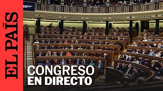 DIRECTO  Pleno del Congreso marcado por el caso Koldo  EL PAÍS [upl. by Llevaj237]