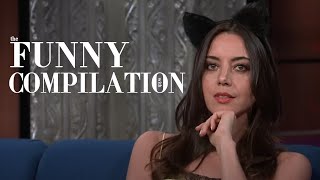 The Aubrey Plaza Saga funny compilation [upl. by Tuneberg]