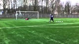 Keeperstraining Arben Kasolli amp Enes Azizi PSG Fulham senior goalkeeper [upl. by Rotman816]