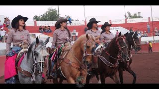 Jaripeo Ranchero Una Cuadrilla de Mujeres En la Plaza Agua Salada de Alpuyeca Morelos [upl. by Ellord303]