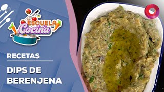 RECETA de DIPS de BERENJENA y YOGURT  EscuelaDeCocina [upl. by Lazaruk]