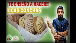 Como hacer CONCHASRECETA FÁCIL 😋 [upl. by Hteazile]