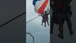 Parasailing in Candolim beachGoa [upl. by Sabella]