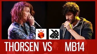 THORSEN vs MB14  Grand Beatbox LOOPSTATION Battle 2016  SEMI FINAL [upl. by Joash]