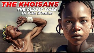 The Khoisan Oldest Tribe In The World With A Fascinating Click Language African Tribe [upl. by Llenahs]