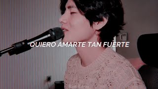 17 Pink Sweat  Taehyung VLive › Letra en Español V Playlist [upl. by Clarice]