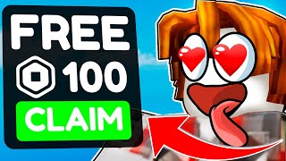 I Found a SECRET FREE ROBUX Game 😍 [upl. by Yruam]