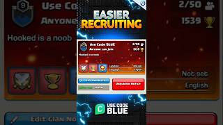 Better RECRUITMENT TOOL  Sneak Peek 1 Clash of Clans Update clashofclans cocupdates sneakpeek [upl. by Odlamur]