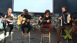 X1029 Presents KONGOS quotCome With Me Nowquot acoustic [upl. by Corette134]