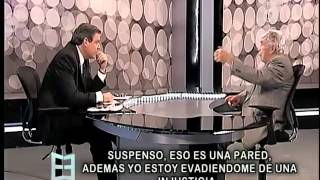 Juan Manuel Cao entrevista a Luis Posada Carriles en El Espejo  América TeVé [upl. by Leahcimnaj]