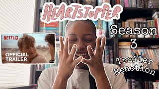 ✨Heartstopper season 3 OFFICIAL trailer reaction🍃 I can’t handle this😭 [upl. by Elrak609]