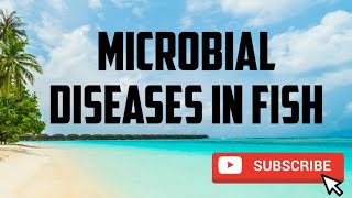 Bacterial disease in fish  Microbial disease in fish  Fisheries Extension Officer [upl. by Enytnoel]