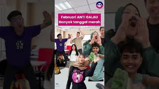 Februari ANTI GALAU Banyak Tanggal MERAH [upl. by Lashar]