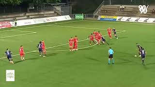 Les buts de Correia et Caslei Etoile Carouge  Bavois [upl. by Gulick]