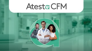 Lançamento Atesta CFM [upl. by Ahsinan]