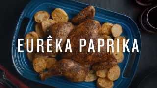 Poulet en crapaudine et pommes de terre rôtis [upl. by Gyimah]