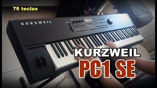 KURZWEIL PC1 SE  DEMONSTRAÇÃO RÁPIDA [upl. by Camarata952]