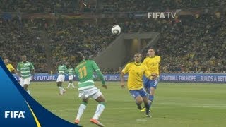 Brazil v Côte dIvoire  2010 FIFA World Cup  Match Highlights [upl. by Teevens27]