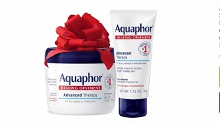 Aquaphor Healing Ointment Skin Care Set [upl. by Norvan]