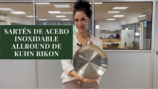 𝗔𝗹𝗹𝗿𝗼𝘂𝗻𝗱 ¡Una sartén de acero inoxidable perfecta para el día a día🍳 [upl. by Field619]