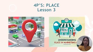 Principles of Marketing 2nd Q Lesson 3 4Ps Place [upl. by Okeim]