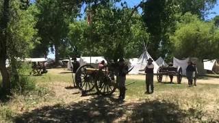 US Cavalry School at the Little Bighorn Battlefield [upl. by Medorra]